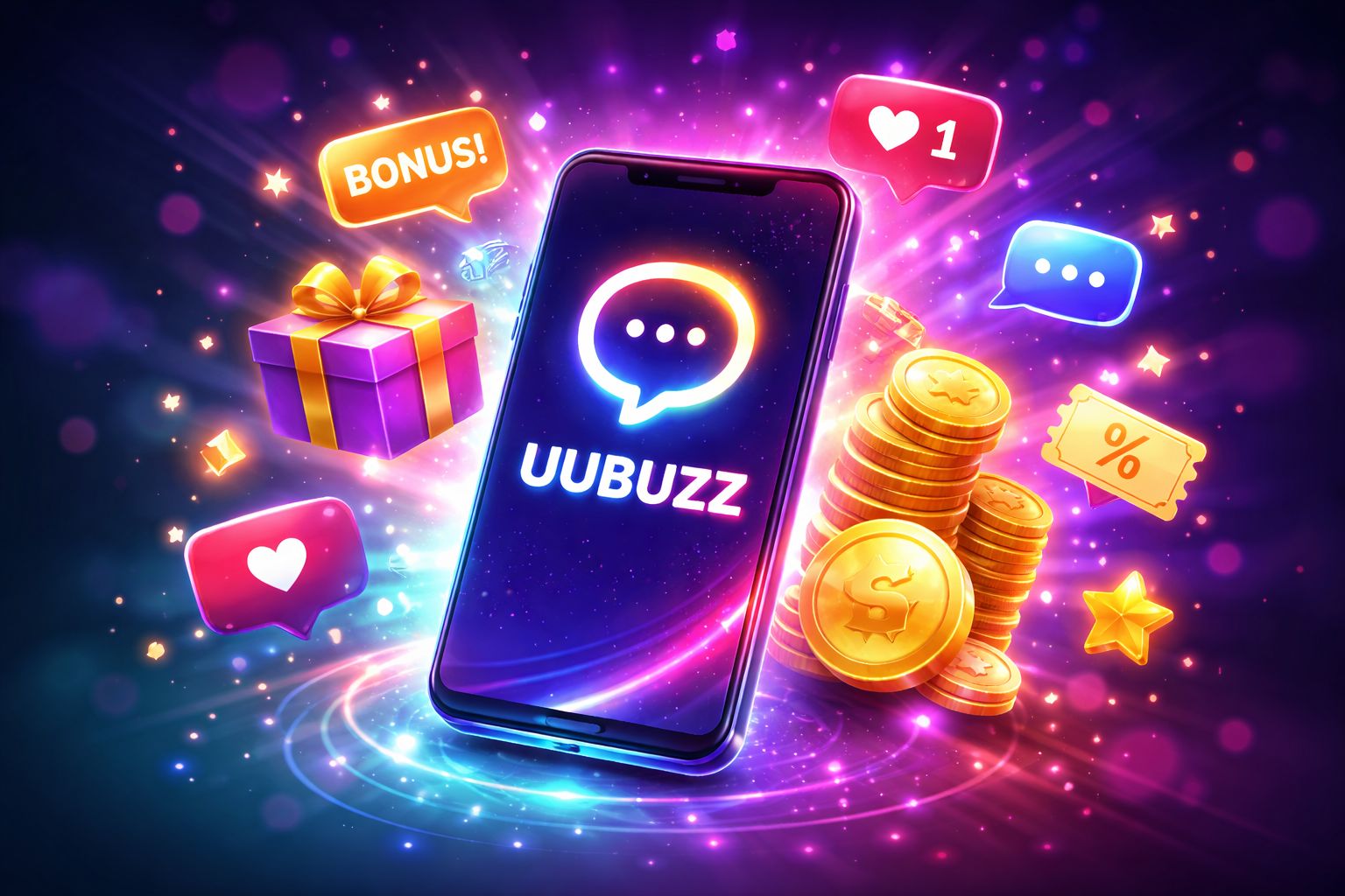 Exclusive subscriber rewards from UUBUZZ social channels